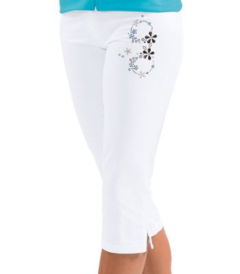 Hüft-Capri-Hose